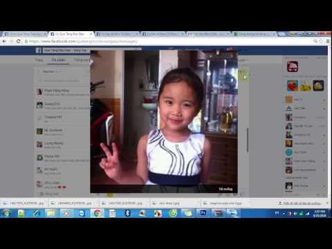 Hướng dẫn tải ảnh trên Facebook để in ảnh lên cốc và gửi email