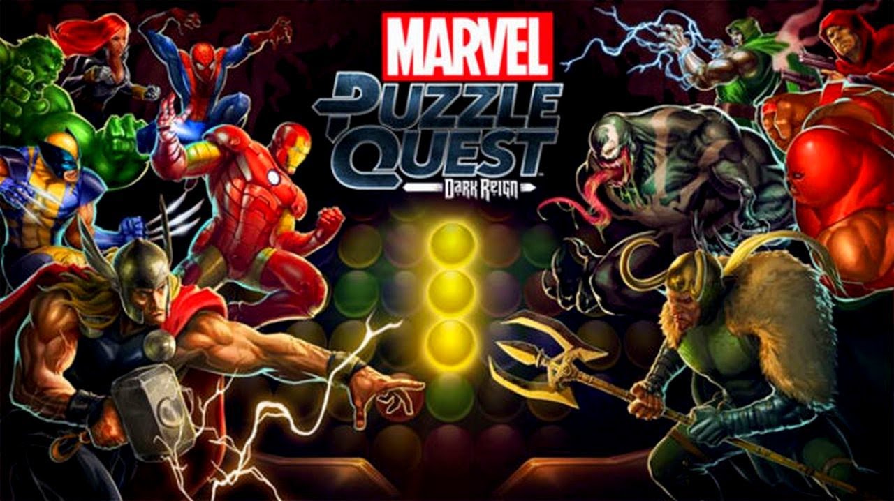 Marvel Puzzle Quest Dark Reign Android Game GamePlay (HD) [Game For Kids]