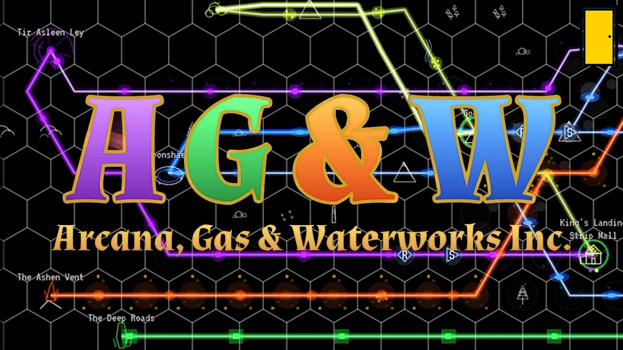 Running An Arcane Utility Company! | Arcana, Gas & Waterworks Inc. (Magical Utility Routing Game)