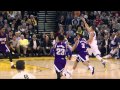 Klay Thompson Bangs Home Alley-Oop