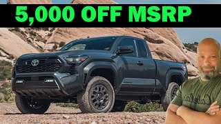 2025 Toyota Tacoma Deals 5k Off Easy?