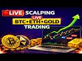 LIVE BTC ETH GOLD TRADING | LIVE SCALPING | Live Crypto Market Analysis | 23 Mar 2026 |