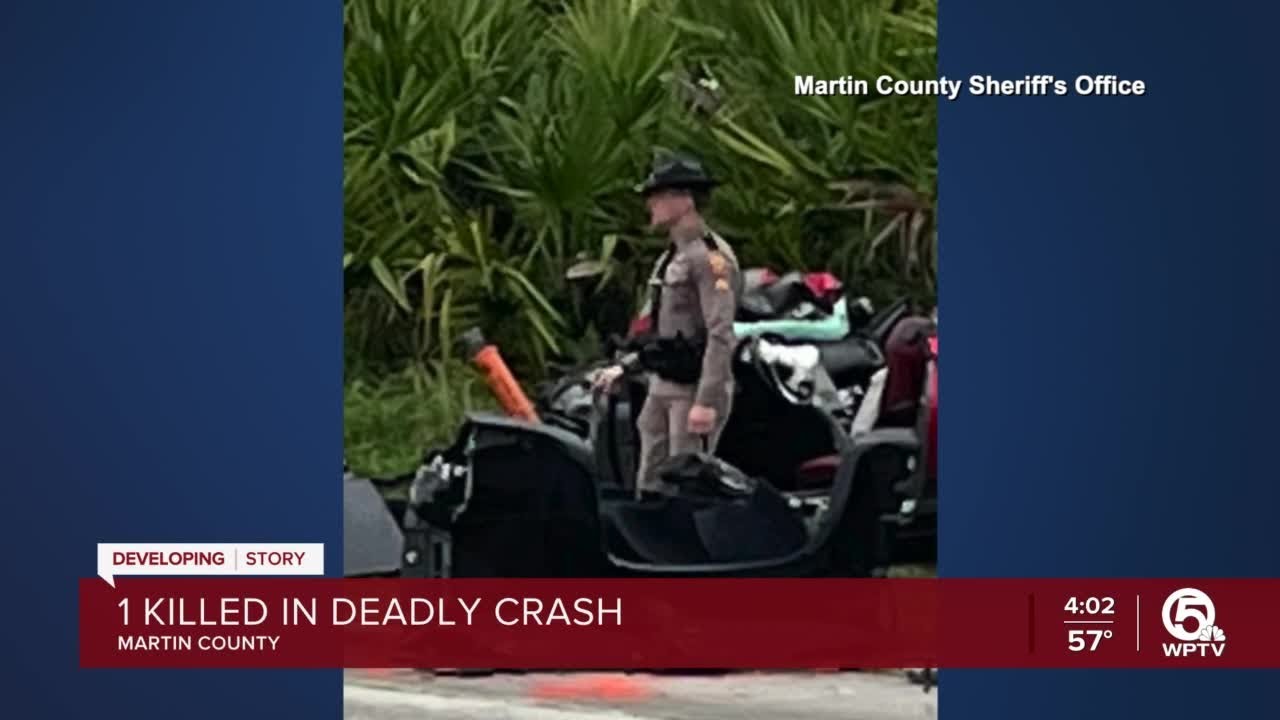 40-year-old Port St. Lucie man killed in Jensen Beach crash - YouTube