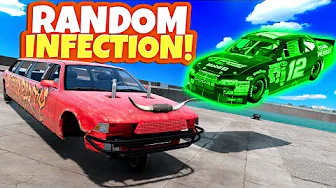 RANDOM Car Hide & Seek INFECTION But We Broke The Rules! (BeamNG Drive Mods)