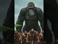 King Kong Attack Prehistoric Humans Ancestors Ancient World p2 #prehistorichumans #kingkong