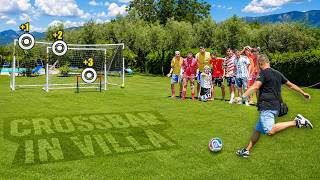 ⚽ CROSSBAR CHALLENGE IN VILLA ELITES 🏡💎 