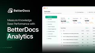 How to Evaluate Knowledge Base Performance with BetterDocs Advanced Analytics