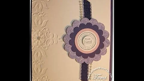 Partial Impressions Folder Embossing using Stampin...