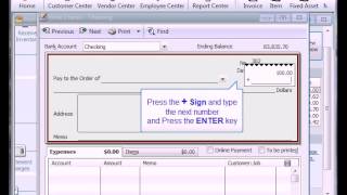 QuickBooks Calculator Tip