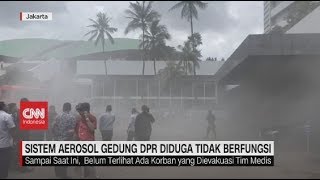 Download lagu Kepulan Asap di Gedung DPR, Sistem Aerosol Diduga Tidak Berfungsi