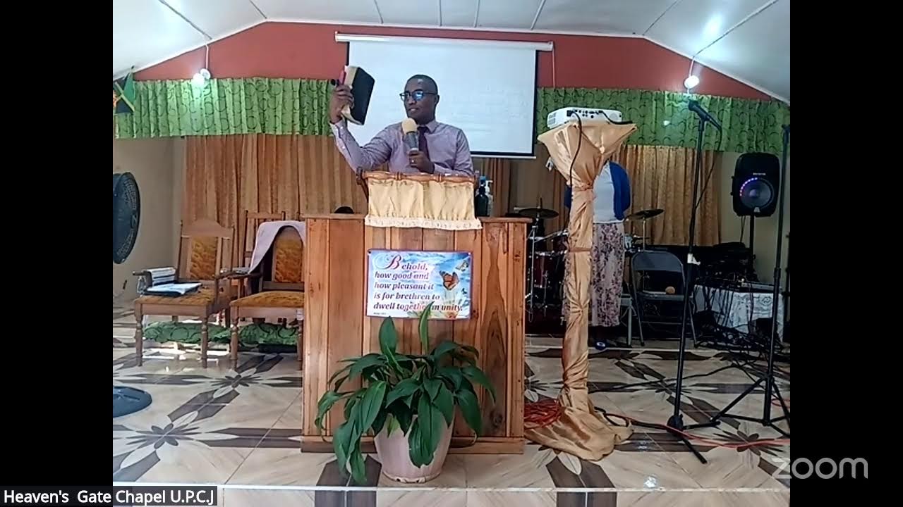 Heaven's Gate Chapel/ Sunday Morning Service - December 21, 2025. Pastor Denzil Wright