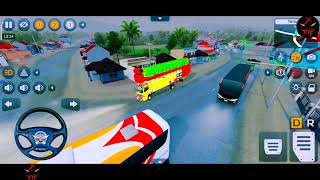 Canter Truck Mod Bussid - Bus Simulator Indonesia - Android Gameplay#bussid screenshot 4