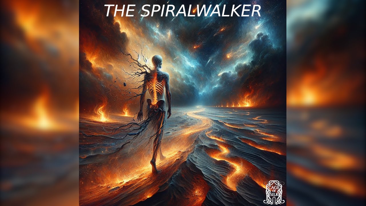 Cage of Silk - The Spiralwalker (Official Lyrics Video)