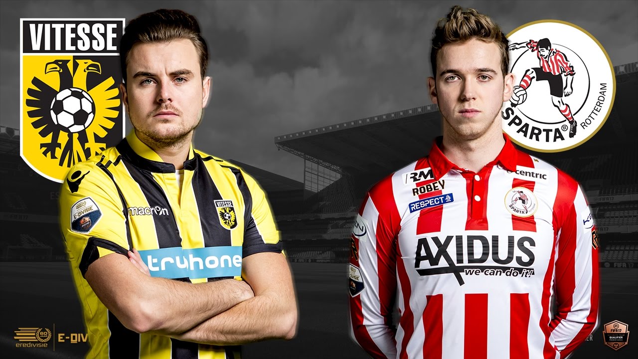 Paskie Rokus - Frank van der Slot | Vitesse - Sparta Rotterdam | Speelronde 26 | E-Divisie
