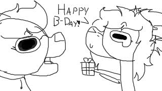special friends meme HAPPY B-DAY COCONUT!