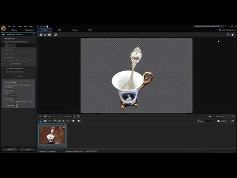 ???? How to remove image background | PhotoDirector 11(365) Tutorial