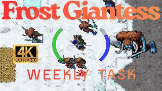 Tibia Frost Giantess Tyrsung Weekly Bounty Task Bestiary #tibia #tibia2026 #weeklytask