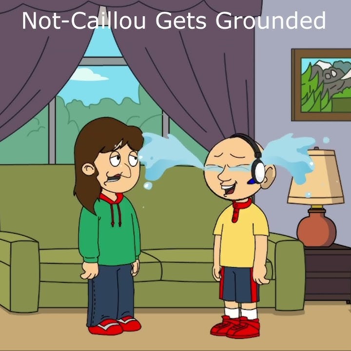 All types of You're grounded! (UPDATE v2) #caillougetsgrounded #caillou #shorts #viral