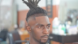 Dreadlock bald fade tutorial