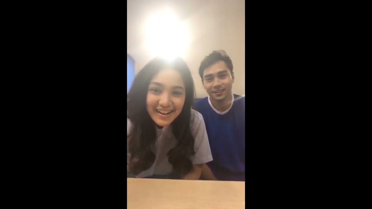 Cut Syifa dan Megantara live di IG 