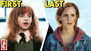 Harry Potter Actors Saying Their First And Last Lines