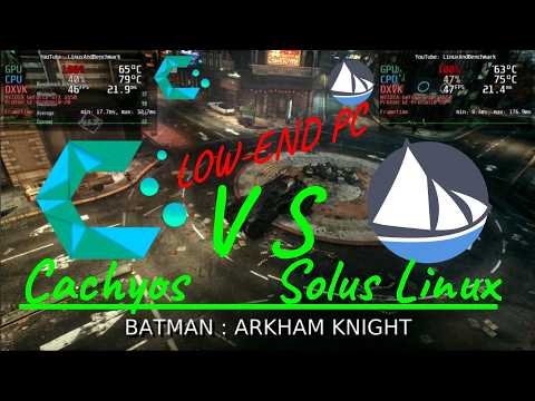 CachyOS vs Solus Linux: Linux Gaming FPS Benchmark Test - YouTube