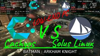 Cachyos Vs Solus Linux Linux Gaming Fps Benchmark Test