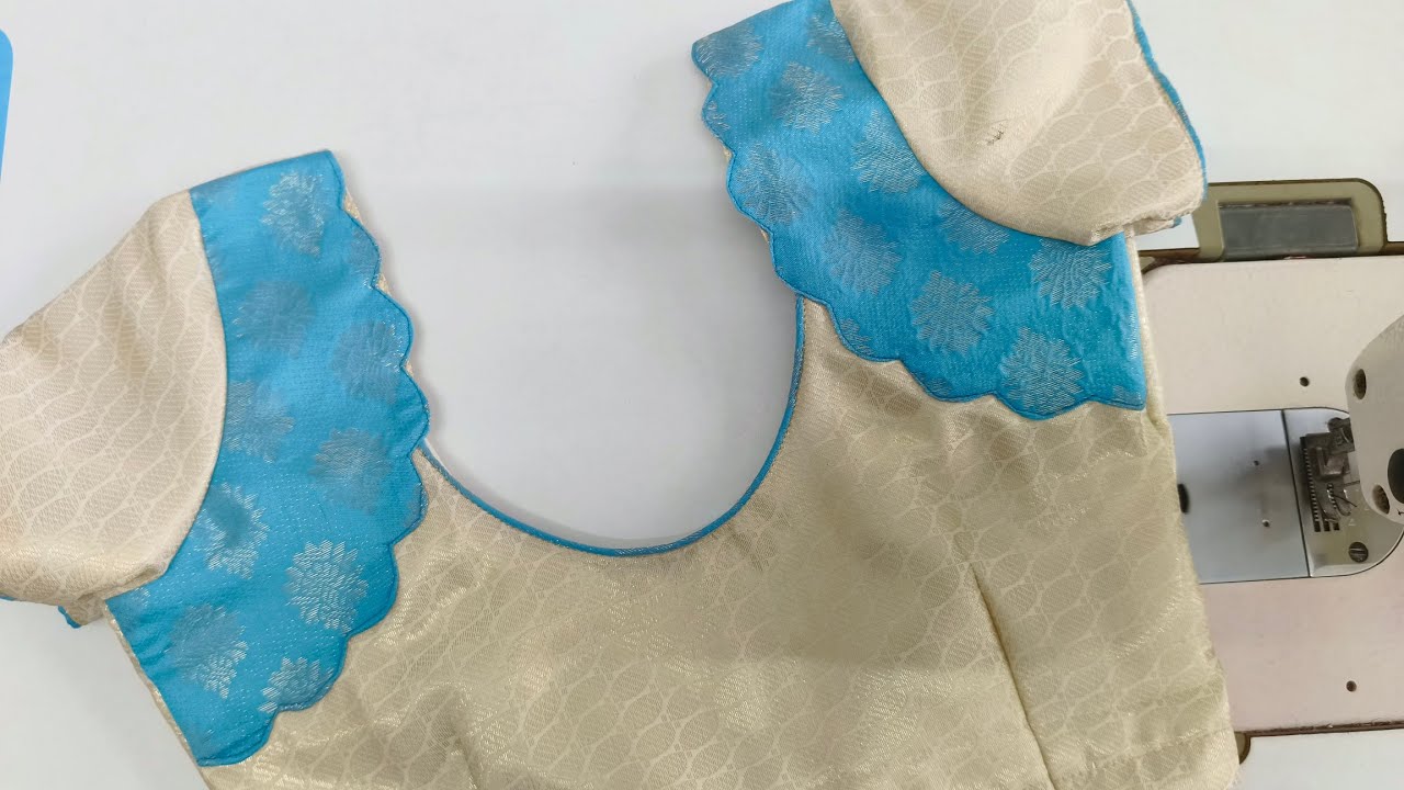 Blouse back neck design || pattern blouse model