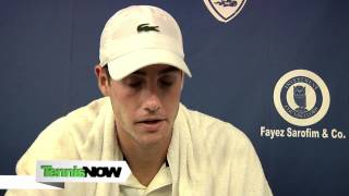 John Isner Presser at the 2012 US Men's Clay Court Championship