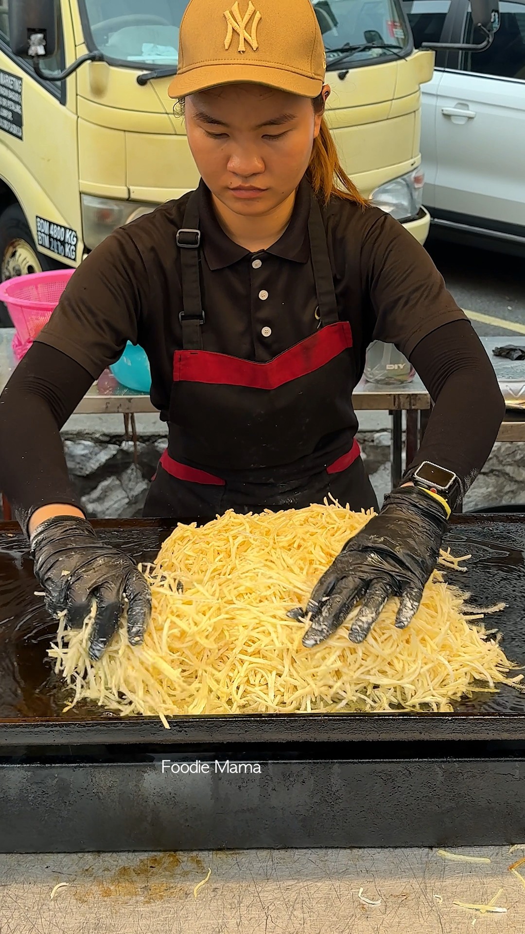 Malaysia's famous crispy french fries