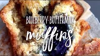 Blueberry Buttermilk Muffins Recipe
