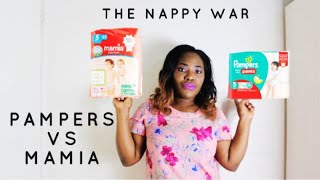 PRODUCT REVIEW: THE NAPPY WAR | PAMPERS VS ALDI'S MAMIA | MY RECOMMENDATION