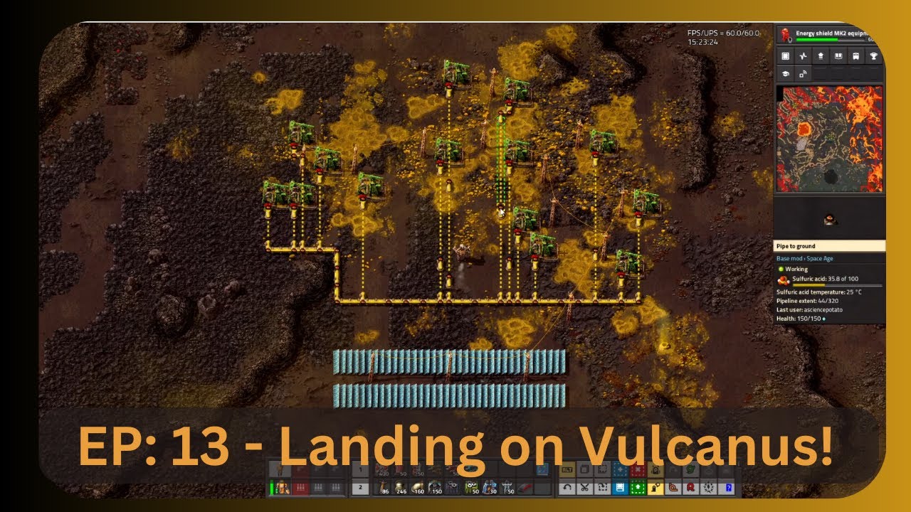 FACTORIO SPACE AGE: Full Playthrough - EP 13 - YouTube
