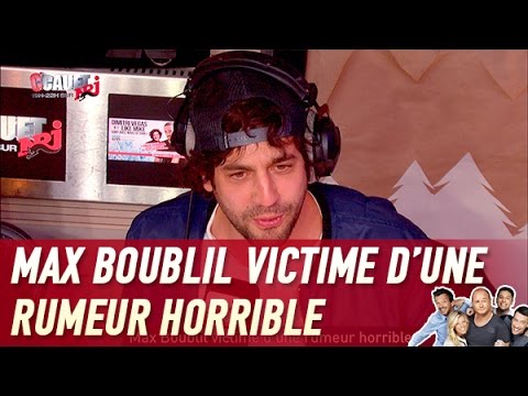 Max Boublil victime d'une rumeur horrible - C’Cauet sur NRJ