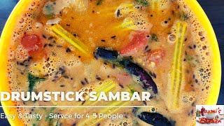 Drumstick Sambar | #drumsticksambar | #laxmikitchen | #viral