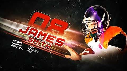 Sport Team Intro | Player Introducing-After Effects Template Videohive