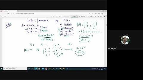 Solution of System of Equations with Matrix (Maths Lecture 05)