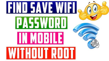 How To View Saved Wifi Password On Mobile Without Root 2020 |  See Saved WiFi Password No Root