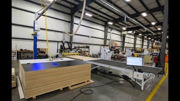 Quick Look at the Thermwood CabinetShop 43 Work Cell CNC Router