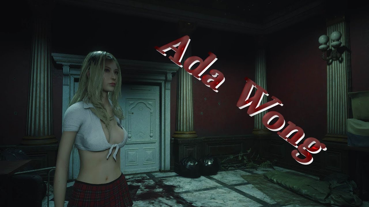 resident evil 2 remake ada wong with long blonde hair youtube ada wong long blonde hair blonde hair