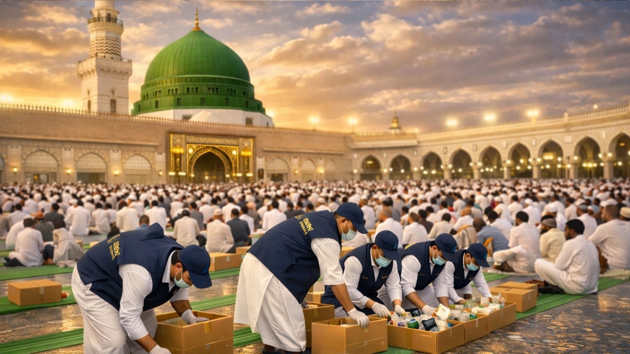 A Grand Iftar Like No Other at Al Masjid an Nabawi | Madinah Ramadan”