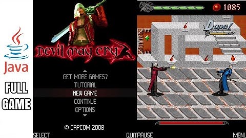 DEVIL MAY CRY MOBILE - Java Game (Full Gameplay No Commentary)