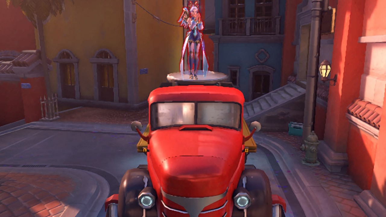 진짜 화물만 미는 여자