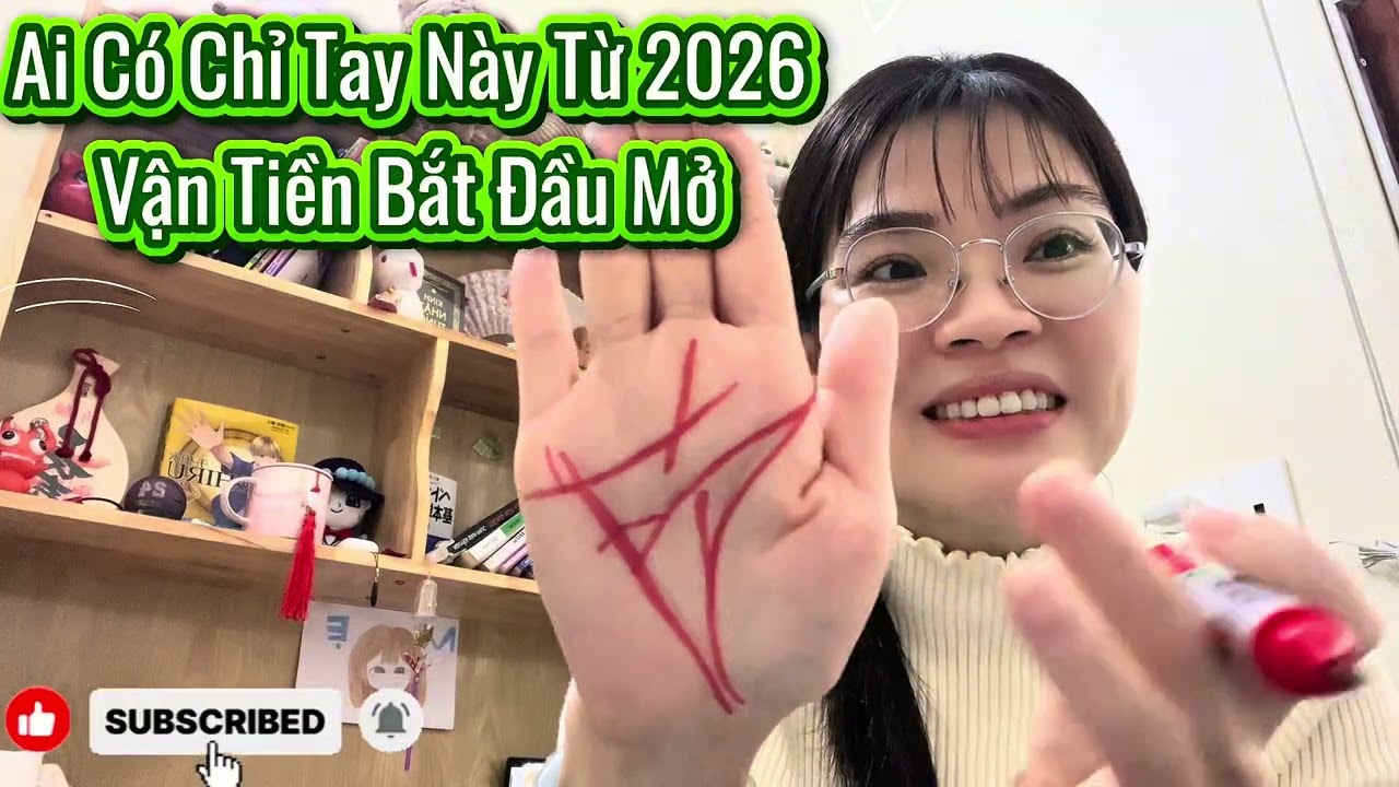 Ai Có Dấu Hiệu Chỉ Tay Này, Từ 2026 Vận Tiền Bắt Đầu  Mở Đổi Vận