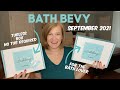 Bath Bevy Bath and Tubless Box | September 2021 | Subscription Boxes For the Bath and Body Lover