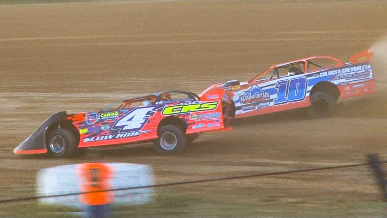 super-late-model-heat-four-thunder-mountain-speedway-7-31-20-youtube