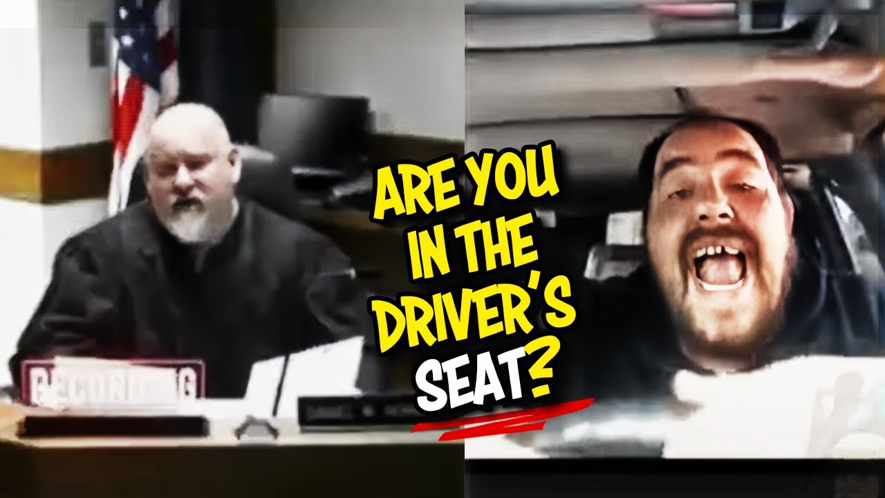 Judge ROASTS ENTITLED Driver in Court from His Driver's Seat...While Facing Suspension!!