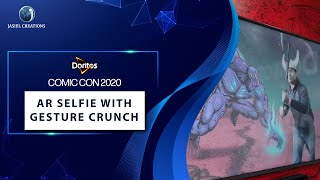Ar Selfie With Gesture Crunch Comic Con India For Doritos