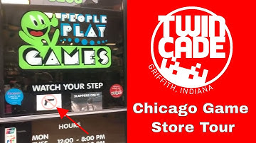 People Play Games Chicago Game Store Tour on Twincadia Side Quest