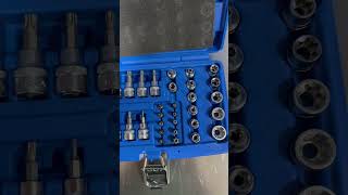 BGS 34pcs 3/8” Dr. Torx Bit & Socket Set